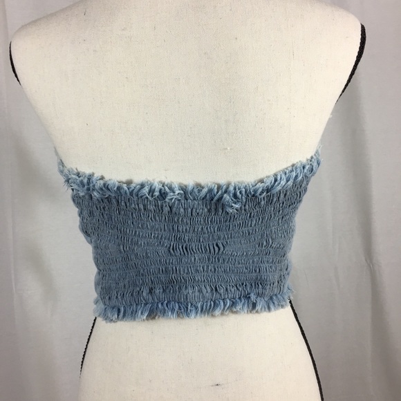 Lips Stonewash Top in Chambray - Picture 2 of 2